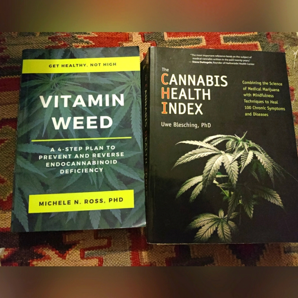 Cannabis Health Index and Vitamin Weed Books Bundle